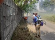 BPD dan Pemdes Tanjungbaru Bersatu Gelar Gotong Royong, Wujudkan “Sinergitas Tanpa Batas”