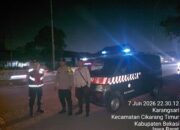 Antisipasi Kejahatan Jalanan, Polsek Cikarang Timur Gelar Patroli Malam di Sejumlah Titik Rawan