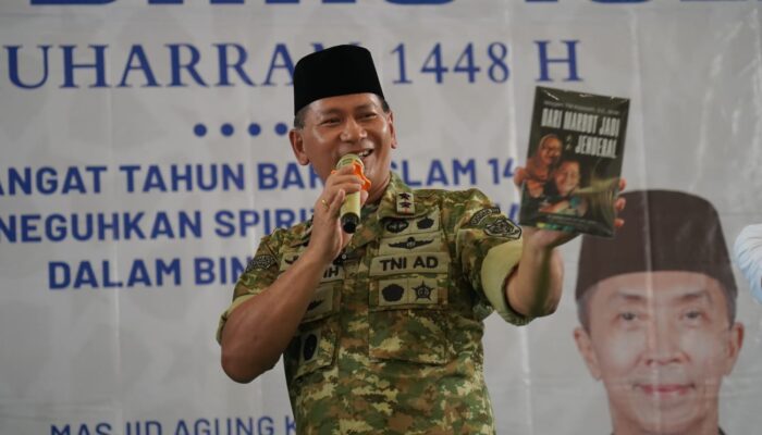 Pangdam III/Siliwangi Mayjen Kosasih Tausiah di Masjid Agung Bogor: 1 Muharram Momentum Hijrah & Peduli Sesama