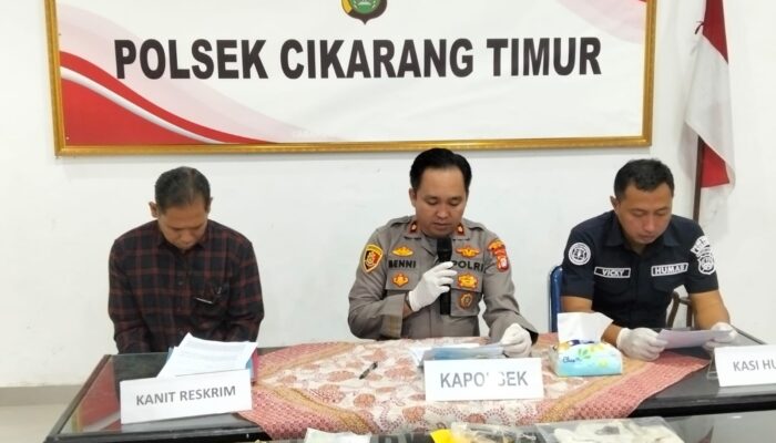 Gasak Motor di Dua Lokasi, Pelaku Curanmor di Cikarang Diringkus Polisi