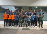 Kazidam III/Siliwangi Lepas Tim Karate Kodam III/Siliwangi Menuju Indonesia Open Championship Piala Presiden 202