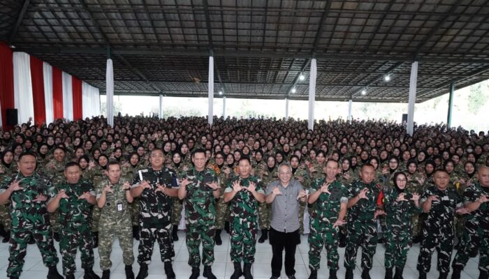 Pangdam III/Siliwangi Bekali Wawasan Kebangsaan kepada Siswa SPPI KDKMP dan KNMP di Dodik Belanegara Rindam III/Slw