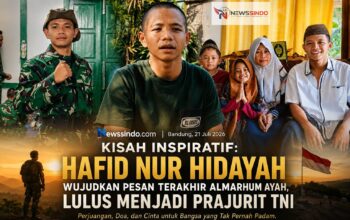 Menggenapi Amanah Ayah: Kisah Hafid Nur Hidayah, Anak Yatim Piatu yang Berhasil Menjadi Prajurit TNI