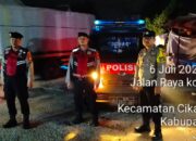 Dini Hari Disisir! Patroli Samapta Polsek Cikarang Timur Tekan Aksi 3C dan Tawuran