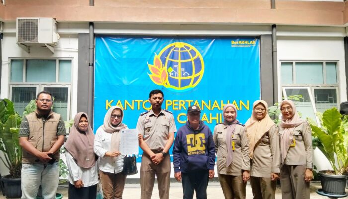 Kantor Pertanahan Kota Cimahi Fasilitasi Perdamaian Sengketa Tanah dengan Pendekatan Kekeluargaan