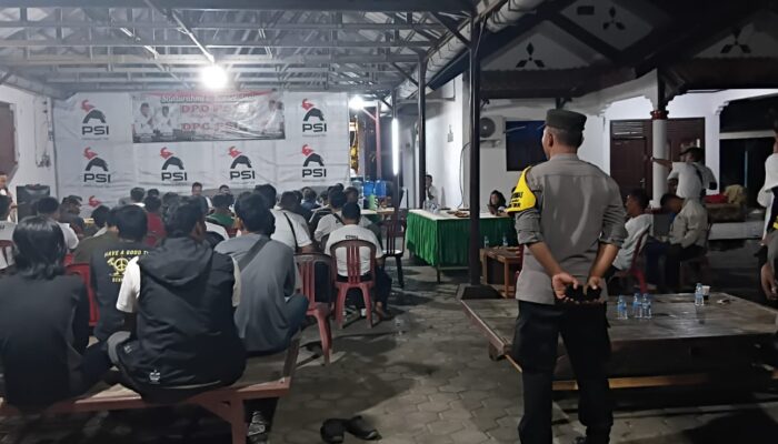 Amankan Konsolidasi PSI, Polsek Cikarang Timur Terjunkan Pengamanan Berlapis