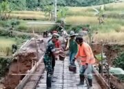 Pembangunan Jembatan Beton Desa Sukamulya Rampung, Wujud Nyata Kepedulian TNI untuk Kesejahteraan Masyarakat