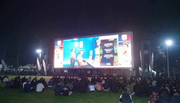 Masyarakat Semarakkan Nobar Piala Dunia 2026 di Makodam III/Siliwangi, Argentina Taklukkan Inggris 2-1