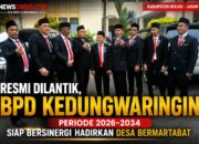 Resmi Dilantik, BPD Kedungwaringin Periode 2026–2034 Siap Bersinergi Wujudkan Desa Bermartabat