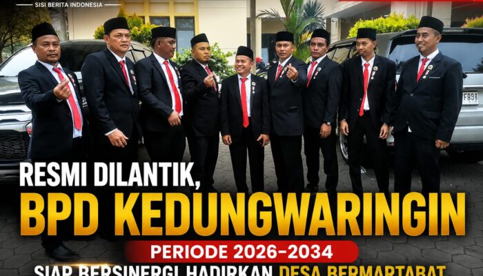 Resmi Dilantik, BPD Kedungwaringin Periode 2026–2034 Siap Bersinergi Wujudkan Desa Bermartabat