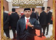 Dilantik Plt Bupati Bekasi, Odang Sonjaya Berjanji Kawal Aspirasi Warga Jatireja 8 Tahun ke Depan