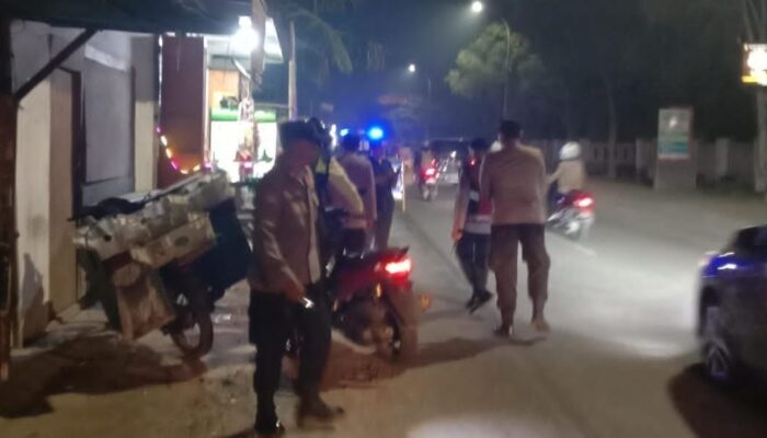Tengah Malam Sisir Citarik! Polsek Cikarang Timur Gelar OKJ Antisipasi Curanmor dan Sajam di Jatibaru