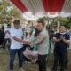Kawal Final Sengit Jatireja vs Hegarmanah, Polsek Cikarang Timur Amankan Final Voli Piala Muspika Secara Humanis