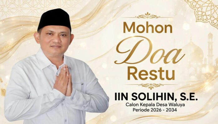 Mantap Maju! H. Iin Solihin, S.E. Siap Tarung di Pilkades Waluya 2026-2034, Usung Transparansi dan Ekonomi Kerakyatan
