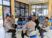 Jamin Kondusif, PLH Kapolsek Cikarang Timur AKP M. Jamaludin Pimpin Langsung Pengamanan Pilkades Hegarmanah