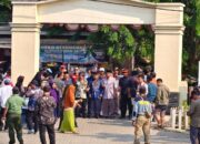 Dikawal Ketat Polsek Cikarang Timur, Siman Sagita Alias Samyong Resmi Daftar Bacalon Kades Cipayung 2026-2034