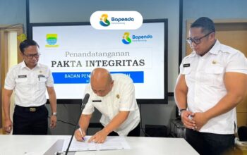Bapenda Kota Bandung Teguhkan Komitmen Integritas, Seluruh ASN Teken Pakta Integritas 2026