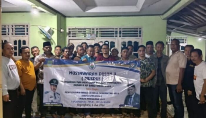 Sinergi BPD Dan Pemdes Tanjungbaru, Sukses Gelar Musdus Maraton di Tiga Dusun demi Serap Aspirasi Warga