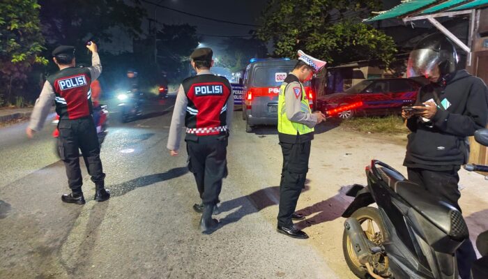Citarik Raya Disisir Malam! Polsek Cikarang Timur Gelar Operasi Kejahatan Jalanan