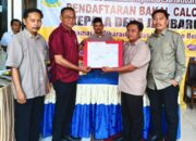 Dikawal Tokoh dan Keluarga, Rudianto S.T. Resmi Daftar Cakades Jatibaru, Siap Bawa Perubahan!