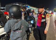Gelar OKJ Dini Hari, Polsek Cikarang Timur Sita Satria FU Bodong di Jalan Citarik Raya