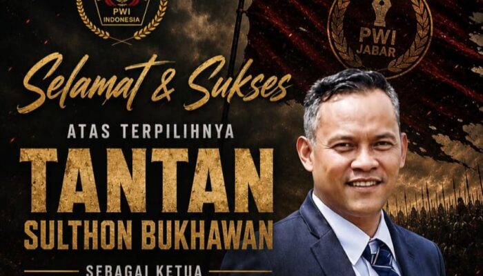 Konferprov PWI Jabar 2026 Dibuka, Tantan Sulthon Bukhawan Terpilih Ketua Periode 2026-2031