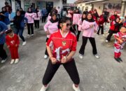 Semarak HUT RI ke-81, SPPG 01 Jatibaru Gelar Senam Aerobik dan Lomba Agustusan Meriah