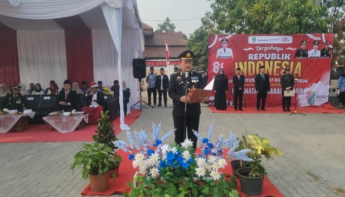 Upacara HUT RI ke-81 di Cikarang Timur Khidmat, AKP M. Jamaluddin Apresiasi Kamtibmas Kondusif