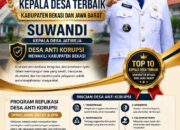 Kiprah Visioner Kades Suwandi, Desa Jatireja Masuk Nominasi Elit Sepuluh Besar Desa Terbaik di Kabupaten Bekasi dan Jawa Barat.