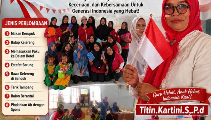 Tanamkan Nasionalisme Sejak Dini, SPS Edelweis Jatireja Gelar Berbagai Lomba Meriah Peringati HUT RI ke-81