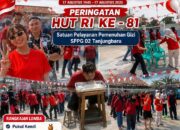 SPPG 02 Tanjungbaru Meriahkan HUT RI ke-81 dengan Semangat Kebersamaan dan Gizi untuk Generasi Bangsa