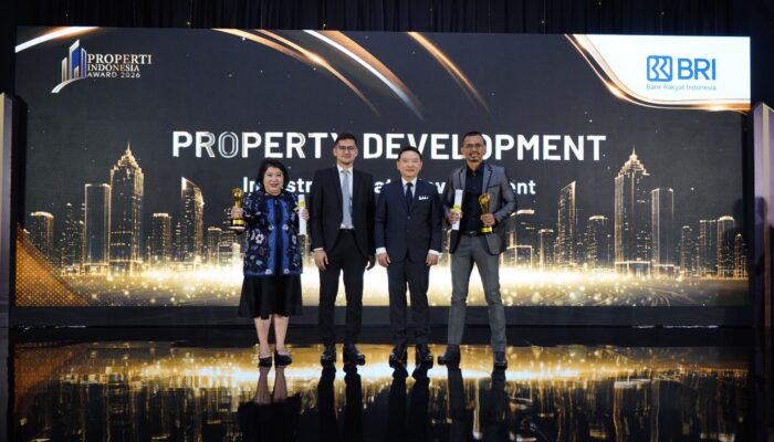 Jababeka Bizpark Sabet Properti Indonesia Award 2026, Bukti Kota Jababeka Jadi Primadona Investasi Industri