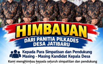 Jelang Pengambilan Nomor Urut, Ketua Panitia Pilkades Jatibaru Imbau Pendukung Jaga Kondusifitas