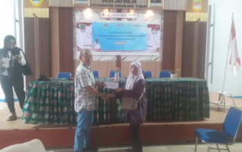 Perkuat Gizi Warga, Kades Jatireja Suwandi Serahkan Dana PMT 2026 Serentak Untuk 18 Posyandu