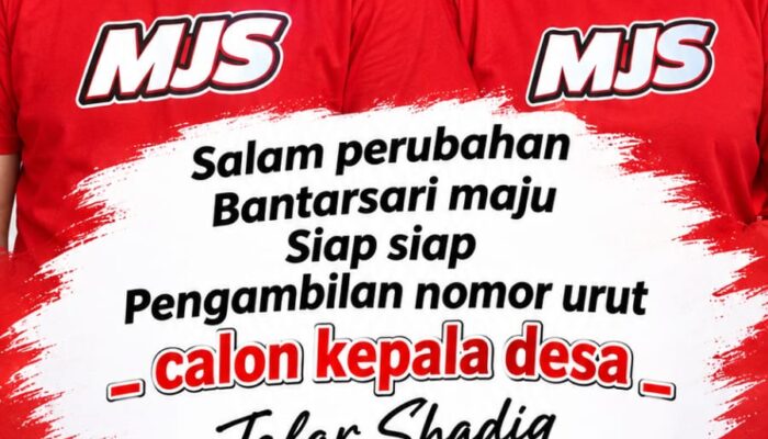 Jaga Kondusivitas, Cakades Bantarsari Jafar Shadiq Minta Pendukung Tidak Ikut Kawal Pengambilan Nomor Urut