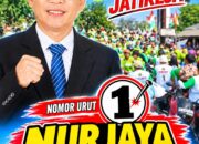 MEMBLUDAK! Ribuan Massa Menyemut Kawal Kampanye Akbar Cakades Jatireja Nurjaya Nomor Urut 1 Keliling Desa