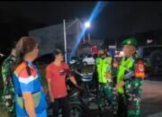Patroli Berkendara Maung Koramil 08 / Lemah Abang Kodim 0509/Kabupaten Bekasi Sasar Sejumlah Titik Wilayah