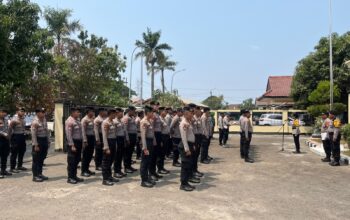 Amankan Pilkades Serentak! Polsek Cikarang Timur Geser 107 Personel Gabungan Kawal TPS Hingga Tuntas