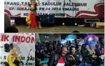 Karang Taruna “SADULUR SALEMBUR” Gelar Malam Peringatan HUT RI Ke-81 di Kampung Sukajaya