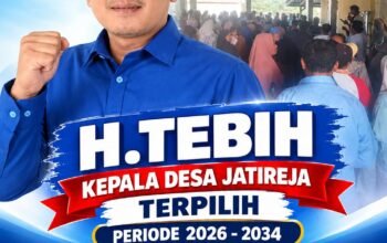 Hasil Pilkades Jatireja 2026: H. Tebih Menang Telak Raih 5.858 Suara, Tumbangkan 4 Lawan di 38 TPS