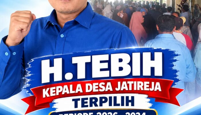 Hasil Pilkades Jatireja 2026: H. Tebih Menang Telak Raih 5.858 Suara, Tumbangkan 4 Lawan di 38 TPS