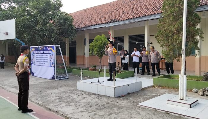 Cegah Tawuran dan Bullying, Polsek Cikarang Timur Gelar Polisi Sahabat Pelajar dan Deklarasi Serentak di 7 Sekolah