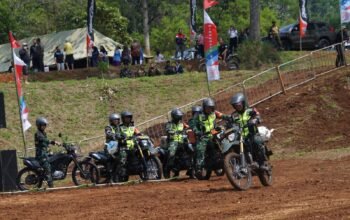 Pangdam III/Siliwangi Mayjen Kosasih Buka Grasstrack Motocross Piala Pangdam ke-3 di Secaba Rindam, 250 Pembalap Turun Lintasan