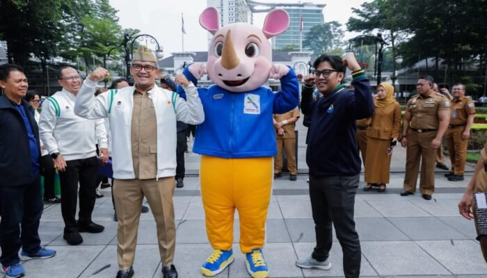 2.187 Pasukan Kota Kembang Dilepas! Wali Kota Farhan Gaungkan Juarakeun Bandung Juara Umum Porprov XV Jabar 2026